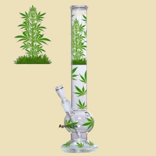 Leaf Jhari Ganja Bubble Bong