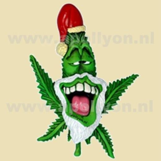 Magneet Cannabuds Santa Bud